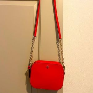 Tory Burch red crossbody